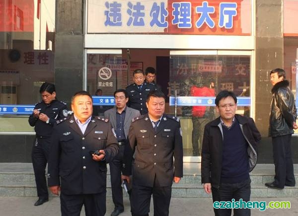 「汾阳市汾阳」山西省汾阳市重点工作督导组在交警大队检查黄标车报废车淘汰工作