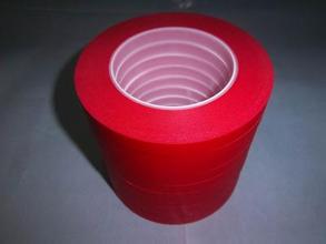 供应耐高温红色美纹纸胶带 铁氟龙胶带