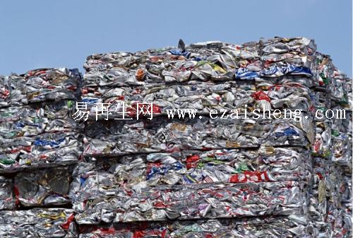 大量回收废塑料压扎料