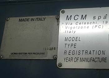 供应意大利MCM630高速高精密卧式加工中心
