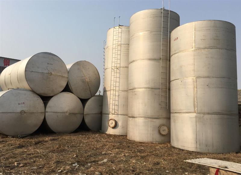 定做全新10吨304不锈钢立式储罐 卧式储存罐