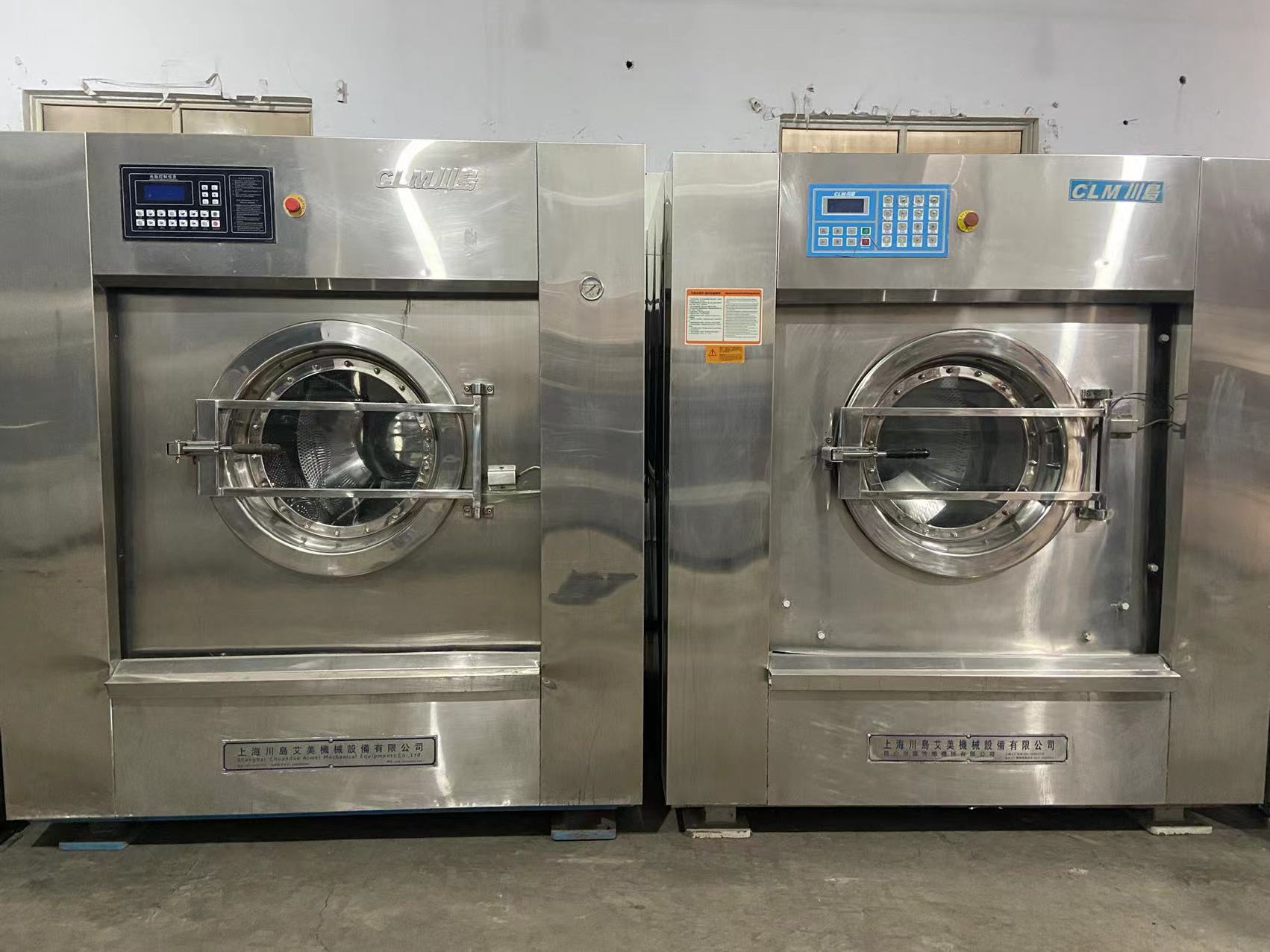 供应酒店二手水洗机100公斤海狮5台烘干机5台