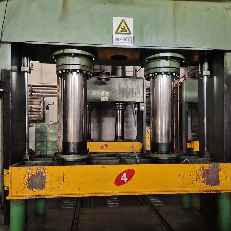 供应台湾金祥产4x8尺 压力500吨 上置式木工液压冷压机